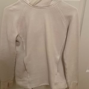 White Lululemon hoodie